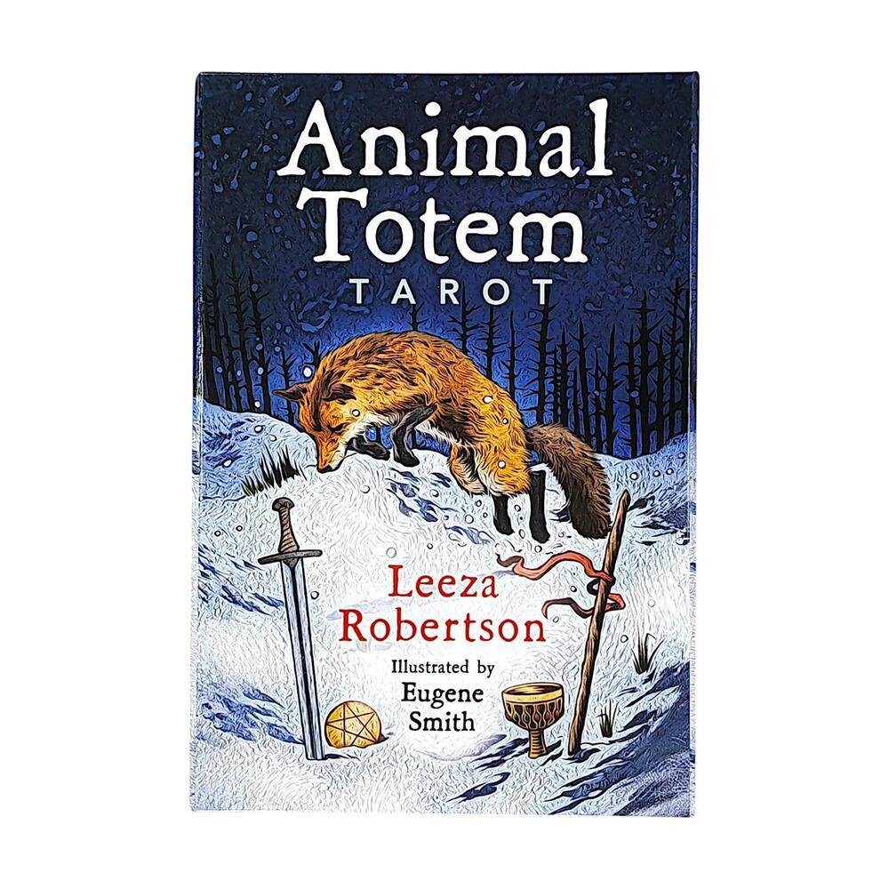 Animal Totem Tarot Cards: 78-Cards Deck & Guidebook by Leeza Robertson